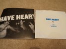 HAVE HEART 7” solid white /100 sXe bane mental stop and think punk