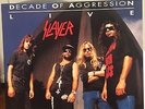 Slayer Decade of Aggression 2 LP Vinyl Colored Red American Reissue Rock Metal