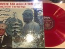 KORLA PANDIT Music For Meditation Red Color Vinyl LP 1962 ORIG Fantasy 8342 Jazz