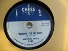 HOWLIN' WOLF MOANIN' FOR MY BABY KILLER CHICAGO BLUES 78 ON CHESS 1695