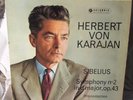 SAX 2379 KARAJAN SIBELIUS 2 COLUMBIA LP B/S ED1 TOP NM
