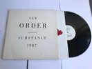 New Order - Substance Vinyl 2 LP FACT 1st Press 1987 A1/B1/C1/D1 Embossed M/EX-