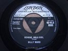 BILLY WARD & DOMINOES = Behave Hula Girl = MINT = LONDON HLU 8883 = R&B Midtempo