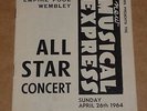 NME All Star 1964 Wembley Programme (Rolling Stones/Searchers/Applejacks)