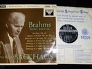 SXL 2222 Brahms PIANO RECITAL Wilhelm Backhaus DECCA ED1 UK WBg  1E/1E EX