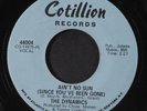 DYNAMICS: Ain't No Sun / Murder In The First Degree 45 (blue label issue, funky