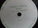 JAMES JOYCE READING ANNA LIVIA PLURABELLE. SHELLAC RECORD, 1929 IRISH LITERATURE
