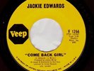 Northern Soul USA Original - Jackie Edwards - Come Back Girl ?Hear?