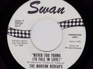 Rare Northern Soul The Modern Redcaps Never too young to fall in love US demo