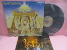 JAPAN LP IRON MAIDEN POWERSLAVE EMS-91091 TOSHIBA EMI INSERT NWOBHM