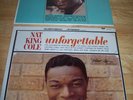 TWO Nat King Cole MINT SEALED LPs Unforgettable DT 357 Ramblin Rose ST 1793 NEW