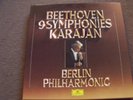 DG 2740 172-10 BEETHOVEN - 9 symphonies, Karajan, Berlin Phil 8LP BOX NM/EX