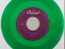 COLORED GREEN THE BEATLES CANT BUY ME LOVE VINYL 45 RECORD RE14
