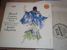 Cluytens RAVEL The Complete Orchestral Works - Testament/EMI 4LP - SAX 2476-9