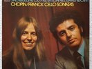 ASD 2851 CHOPIN FRANCK CELLO SONATAS ETC. DU PRE BARENBOIM UK ED1 LP NM VINYL