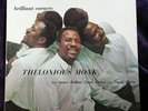 Brilliant Corners - Thelonious Monk LP Riverside RLP 12-226 Mono