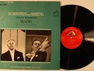 Brahms Violin Sonatas Rubinstein Szeryng LP NM 1962 5s/6s RCA Victor LSC-2619