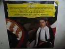 LP TCHAIKOVSKY:PIANO CONCERTO No.1 DGG 1986 ABBADO/SIGNED BY IVO POGORELICH *NM