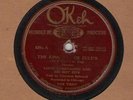 78 rpm Louis Armstrong Hot Five Truetone OKeh 8396 in G Hear
