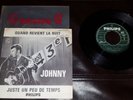 45t sp juke box JOHNNY HALLYDAY 373 570 quand revient la nuit