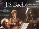 PHILIPS DIGITAL - BACH - 6 VIOLIN SONATAS - HUGGETT / KOOPMAN 2LP - NM