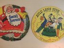 Guild of America 2-Picture Record SANTA'S SURPRISE/AULD LANG SYNE 78rpm 50s