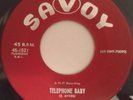Original Werly Fairburn, Telephone Baby 45rpm record, guitar rockabilly RAB