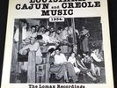 Louisiana Cajun And Creole Music The Lomax Recordings 1934 NM New Orleans