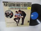 THE VENTURES exc vinyl lp PLAY ELECTRIC BASS WITH THE VENTURES with booklet