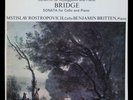 SCHUBERT BRIDGE ROSTROPOVICH BRITTEN DECCA SXL 6426 WB ED3 UK 1970