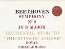 ASD 287 W/G ED1 UK - BEETHOVEN SYMPHONY NR. 2 - RUINS OF ATHENS - BEECHAM - NM+