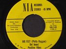 DEL JONES:  Big Feet / Afro-funky-isms 45 rare Funk
