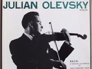 WESTMINSTER XWN 3311 JULIAN OLEVSKY 3 LP BOX VIOLIN SONATAS BACH NM