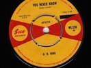 Northern Soul B.B.King You Never Know Sue British Original