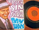 Frank Sinatra 45 giri my way - blue lace