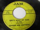 JOHNNIE MAE MATTHEWS RARE DETROIT NORTHERN SOUL 45 ON JAM LABEL LONELY YOU'LL BE