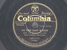 Rev. J. C. Burnett  on Columbia 14517-D  Exc-