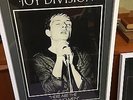 Genuine 1982 Factory Records Ian Curtis Promo Poster for Joy Division FACT37 VHS