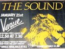 THE SOUND STUNNING RARE MINT JANUARY 21st 1981 'VENUE' LONDON UK CONCERT POSTER