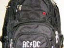 AC/DC STUNNING ROAD CREW ISSUE BACKPACK FOR THE 'BLACK ICE' WORLD TOUR 2008/9/10