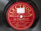 78rpm MAREK WEBER TANZ ORCH: Eine kleine Sympathie   Electrola Schellack 1930
