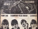 Beatles: Penny Lane / Strawberry fields forever. Danish issue Vg+