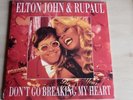 Elton John & Ru Paul - Don't Go Breaking My Heart - RARE 12 inch vinyl