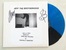 JEFF THE BROTHERHOOD SIGNED LIVE AT THIRD MAN RECORDS BLUE & BLACK LP TOUR COVER