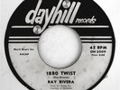 RAY RIVERA 45 1880 Twist / Troubles Troubles DAYHILL Rec HEAR A+ Popcorn R&B