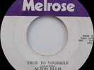Alton Ellis TRUE TO YOURSELF / I LOVE YOU Wicked Soulful Reggae 45 Melrose Hear