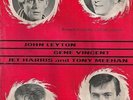    JOHN LEYTON/GENE VINCENT/JET HARRIS 1963 RARE TOUR PROGRAMME =MINT