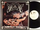 Man  Maximum Darkness   Psych  UK Press With Poster  With John Cipollina