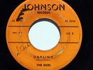 DUBS Doo Wop 45rpm Johnson 102 w/Original Ending Darling/Don't Ask Me To Be HEAR