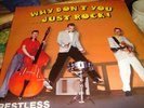 VERY RARE RESTLESS WHY DON'T YOU JUST ROCK NEO ROCKABILLY PSYCHOBILLY LP EX+